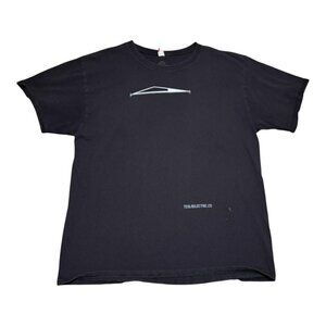 Hanes Tesla Cybertruck‎ Black Promo 100% Cotton Shirt Adult Large
